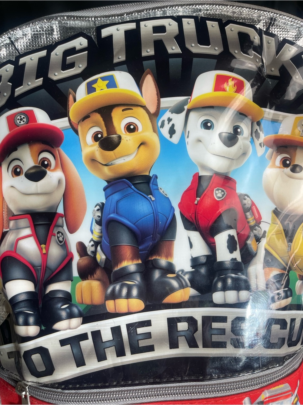 Paw Patrol Kids Backpack with Red Blue Yellow Accents - Picture 2 of 9
